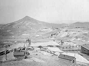 Turn of the Century mine in Central Nevada