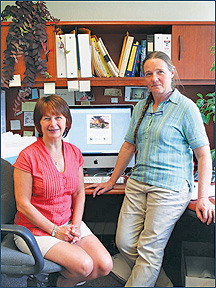 Photo of Kimberly Rollins and Mariah Evans
