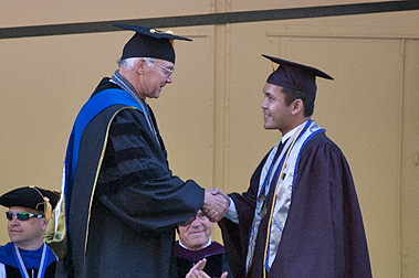 Justin Lopez top student at UNR 2013