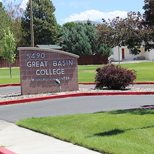 Great Basin College sign