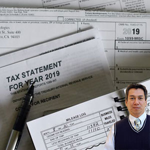 Tax forms and Juan Salas