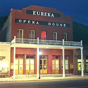 Eureka Opera House in Eureka, NV