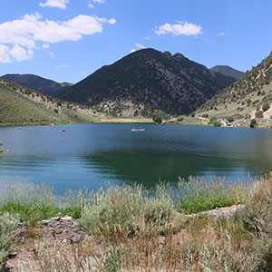 Groves Lake in Lander County, NV