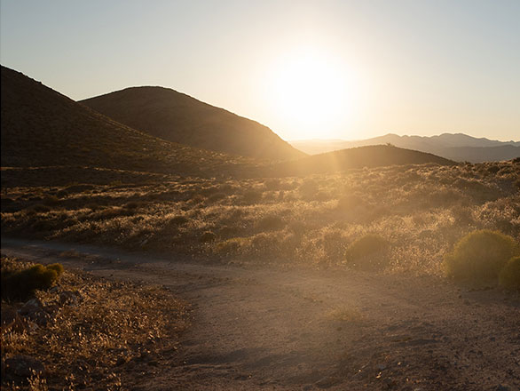 Mountains in Nye County