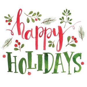 Happy Holidays clipart