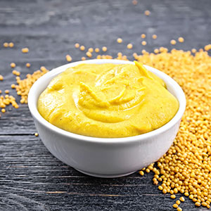 Mustard seeds and condiment