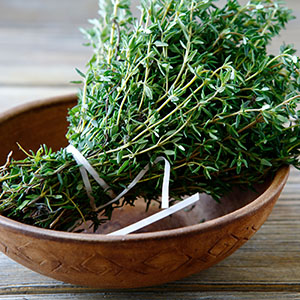 thyme herb bundle