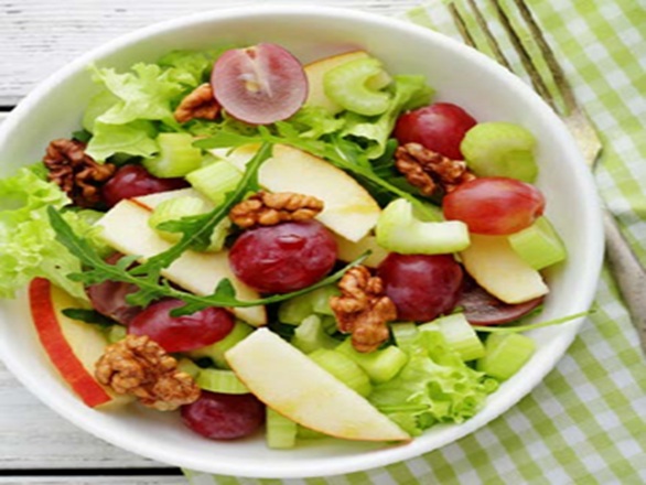 Apple and grape salad