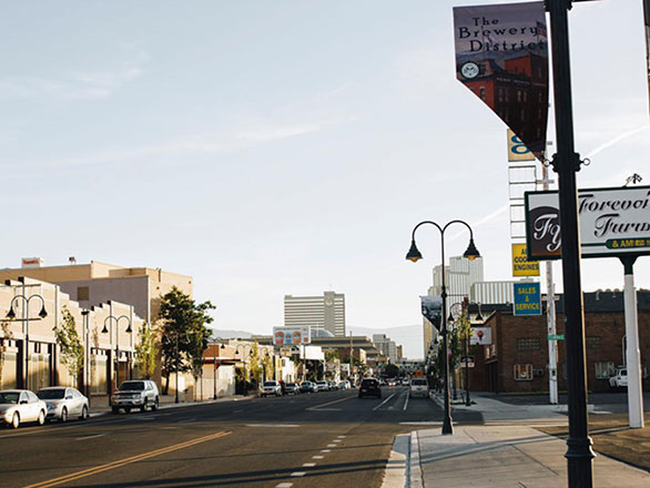 Reno Brewery District in Reno, NV