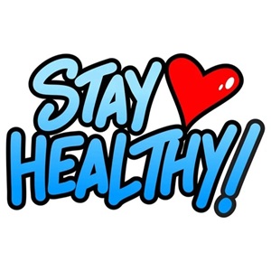 Stay healthy clipart