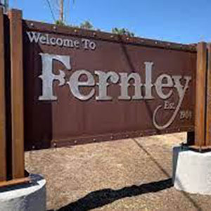Fernley City Sign in Nevada