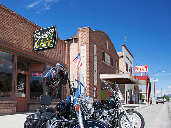 McGill main street in Nevada