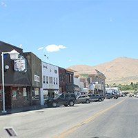 Main street in Winnemucca, Nevada