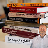 Lots of "Startup" books with Mike Bindrup