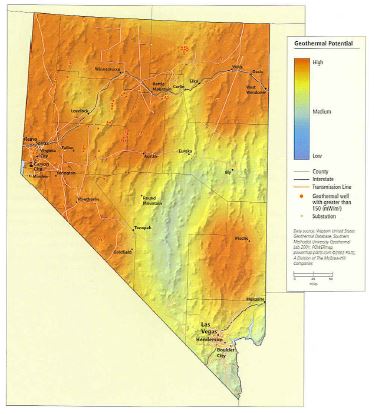 Nevada’s Geothermal Potential