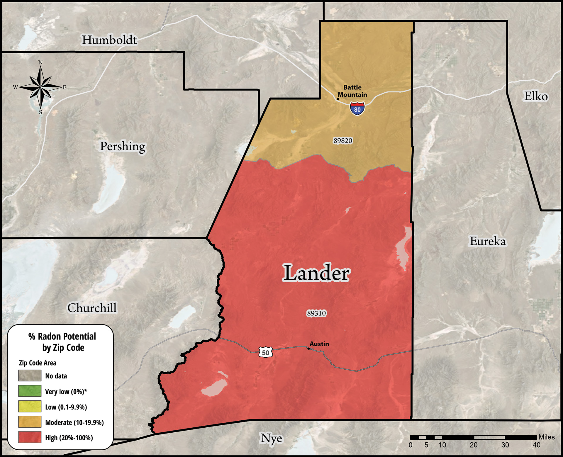 Lander County Radon Map Extension - 2022 A1d14025 68fc 40a0 A2c0 Feeaf8760fd8 
