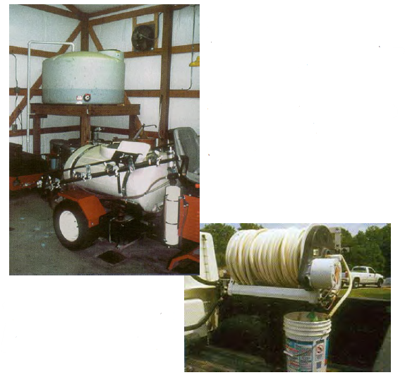 Storage tank and pesticide bucket