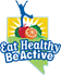 Eat Healthy be active SNAP logo. 