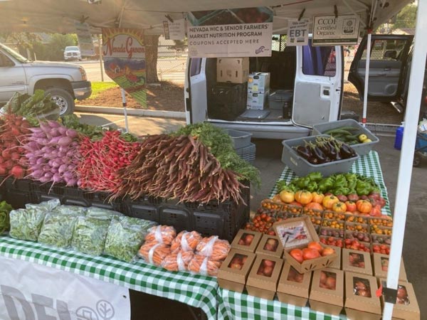 farmers market booth
