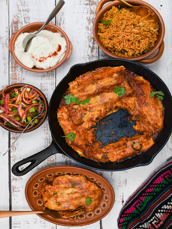 Skillet Enchiladas