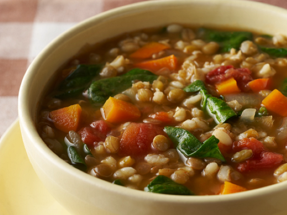 Barley and Lentil Soup