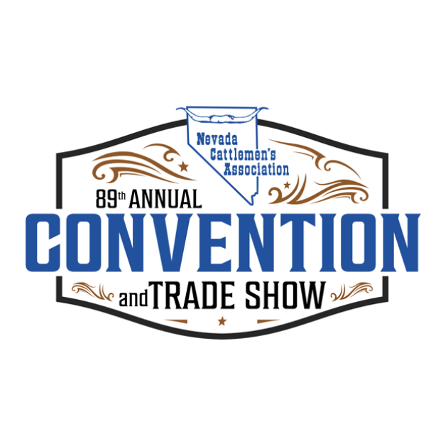 Nevada cattlemen's association 89th annual convention and trade show logo