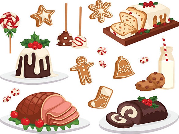 Holiday Food Clipart