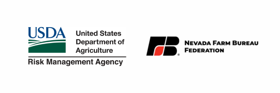 USDA Risk Management Agency Logo and Nevada Farm Bureau