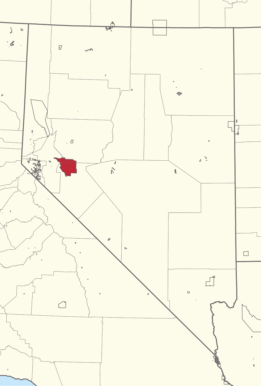 Map of Walker River. 