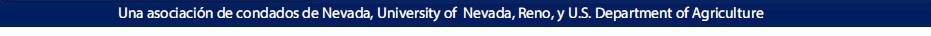 Graphic Reading: Una asociación de condados de Nevada, University of Nevada, Reno, y U.S. Department of Agriculture
