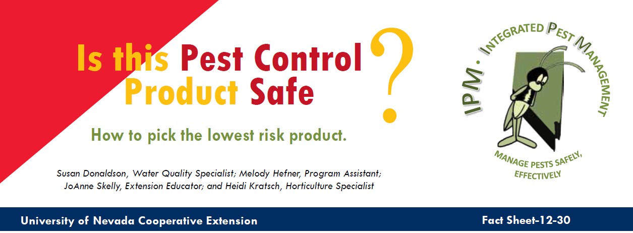 Original header for "Is this Pest Control Product Safe How to pick the lowest risk product"