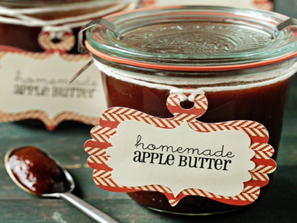 jar of apple butter