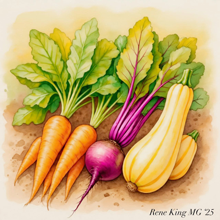graphic of vegetables.