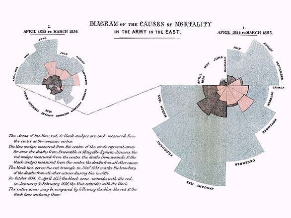 Florence Nightingale's Diagram of the Causes of Mortality