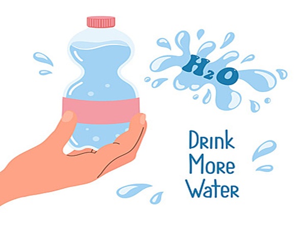 Stay hydrated clipart