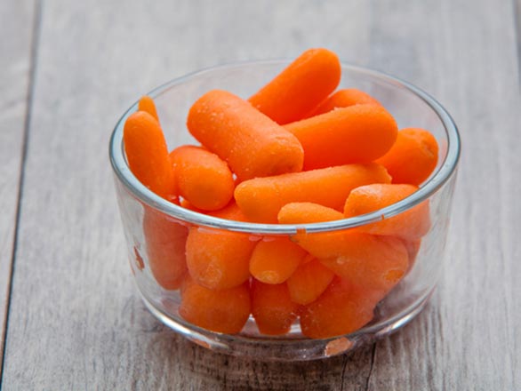 bowl of carrots