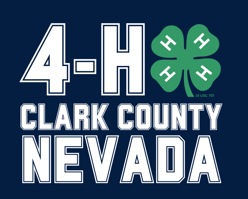 4-H Clark County Nevada with a 4-H Clover