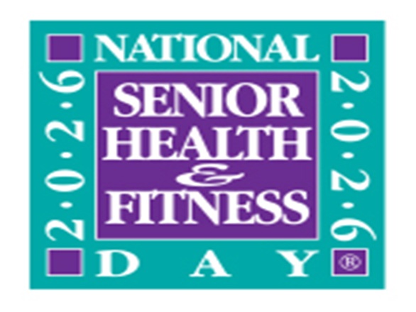 National Senior Health & Fitness Day clipart