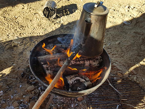 campfire coffee cb
