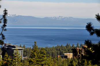 Beautiful view of Lake Tahoe from Van Sickle State Park