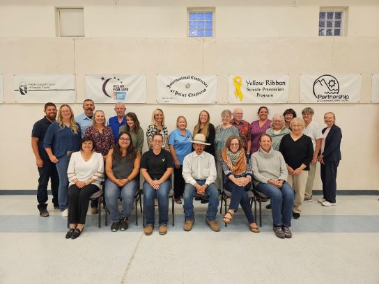 UNR Extension Douglas County Volunteer Appreciation Dinner 2023 Group Photo