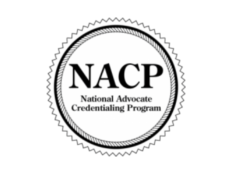 National Advocate Credentialing Program logo.